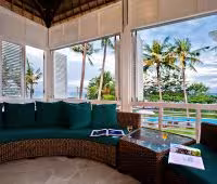 Villa Puri Nirwana, Upstairs living area